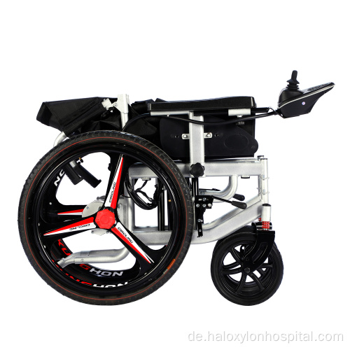 Faltbare wetterfeste Dual -Motorrad -Rollstühle